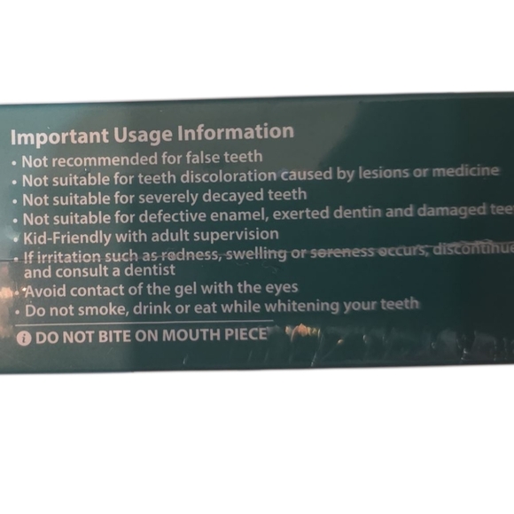 Real White by Primal Life Teeth Whitening System Led Blue Light 20 Treatments - Picture 5 of 7